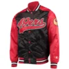 San Francisco 49ers Starter The Tradition II Full-Snap Team Jacket - Black/Red
