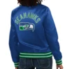 Seattle Seahawks Starter Satin Varsity Jacket - Image 2
