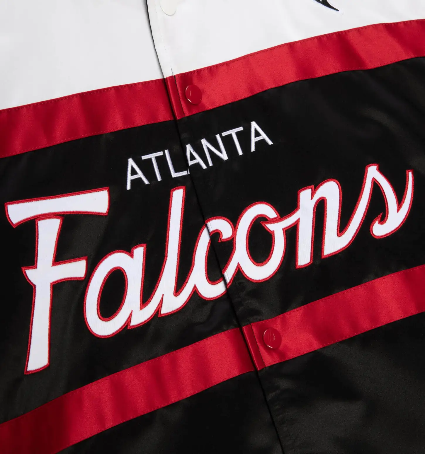 Special Script Heavyweight Satin Jacket Atlanta Falcons - Image 3
