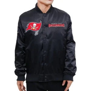 Tampa Bay Buccaneers Football Team Players Satin Varsity Jacket