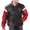 Tampa Bay Buccaneers G-III Sports by Carl Banks Full-Zip Leather Varsity Jacket