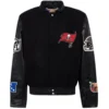 Tampa Bay Buccaneers Jeff Hamilton Wool & Leather Varsity Jacket