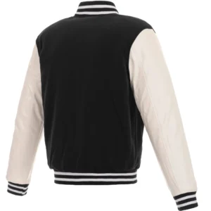 Alternative view of Tampa Bay Buccaneers Two Tone Wool & Leather Varsity Jacket