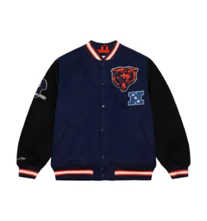 Team Legacy Varsity Jacket Chicago Bears