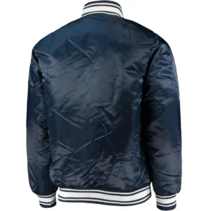 Alternative view of Tennessee Titans Starter Locker Room Full-Snap Satin Varsity Jacket