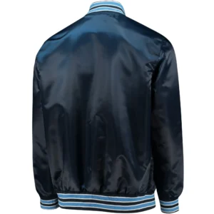 Alternative view of Tennessee Titans Starter Retro The Diamond Full-Snap Satin Varsity Jacket