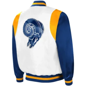 Alternative view of NFL Los Angeles Rams Retro The All-American Satin Jacket