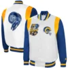 NFL Los Angeles Rams Retro The All-American Satin Jacket - Image 4
