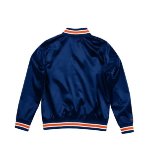 Alternative view of Women's Lightweight Raglan Satin Jacket Chicago Bears