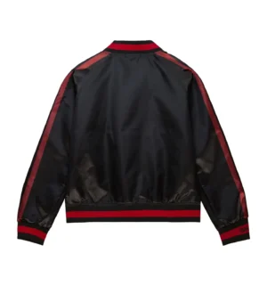 Alternative view of Women's Lightweight Raglan Satin Jacket Buffalo Bills