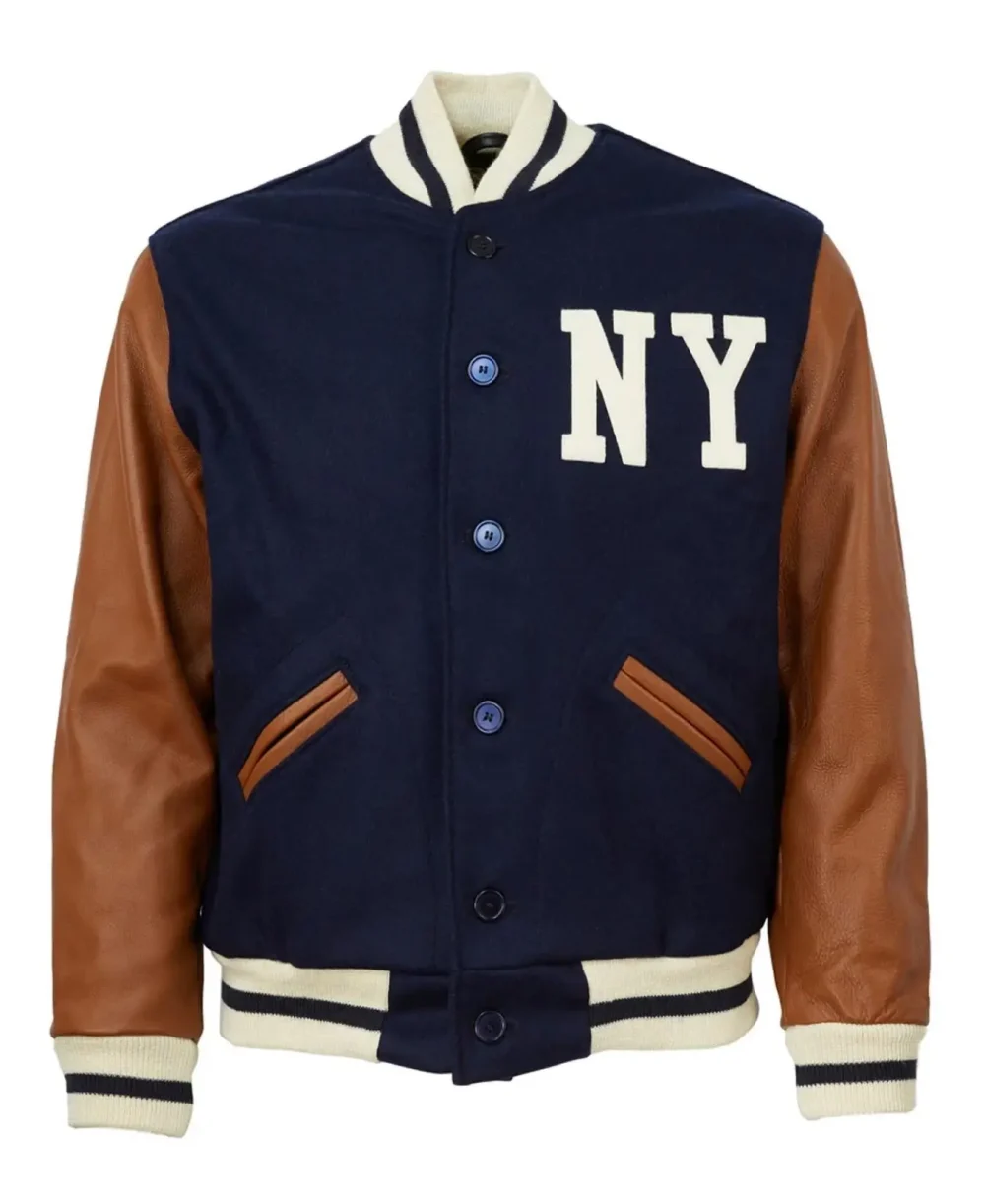 New York Yankees 1940 Authentic Navy & Brown Jacket