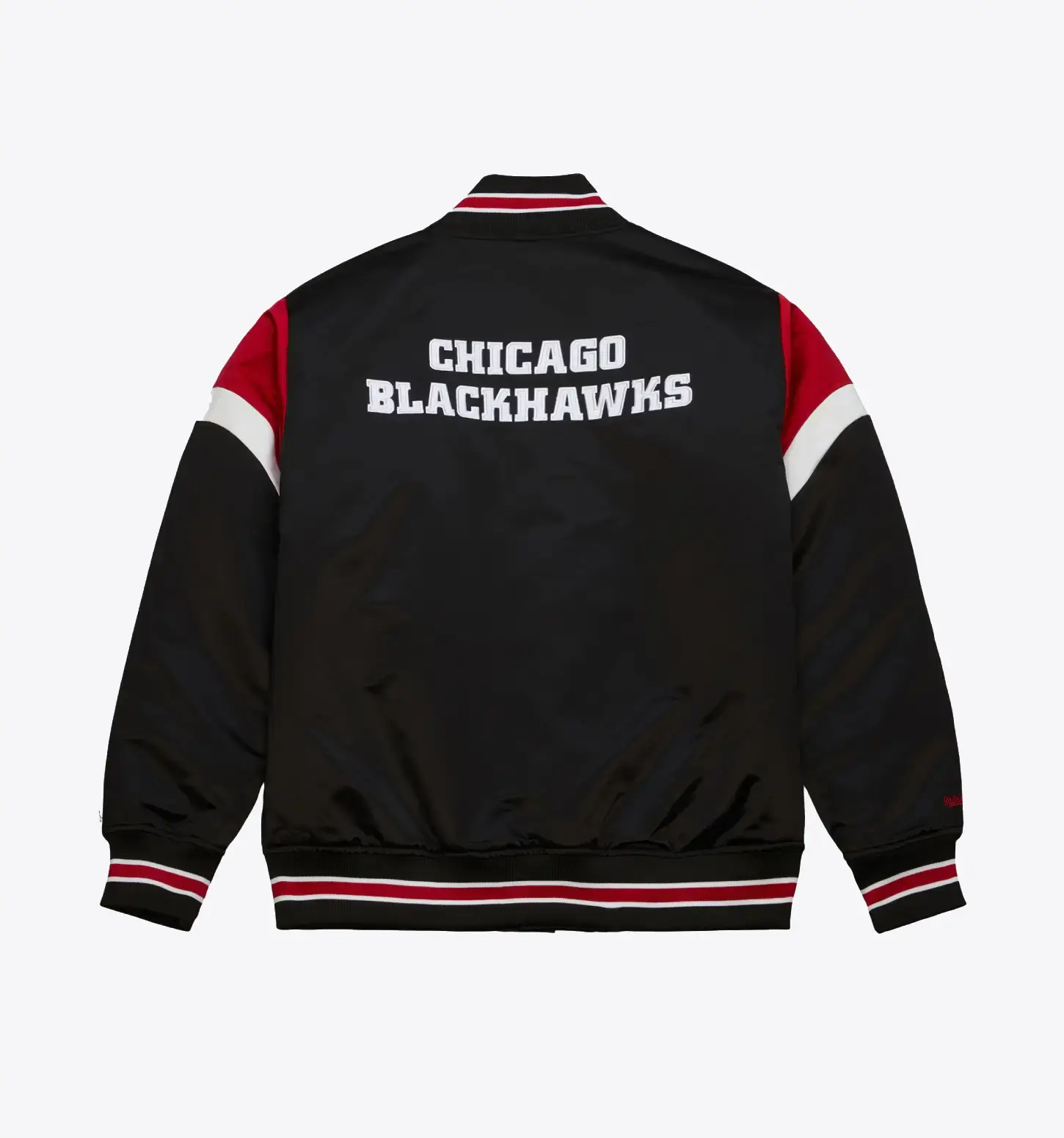 Chicago Blackhawks Cooperstown Heavyweight Satin Jacket - Image 2