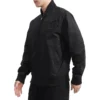 Los Angeles Kings Neutral Satin Varsity Jacket - Image 2