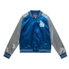 Los Angeles Dodgers Team Legacy 2.0 Full-Snap Satin Varsity Jacket