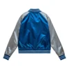 Los Angeles Dodgers Team Legacy 2.0 Full-Snap Satin Varsity Jacket - Image 2