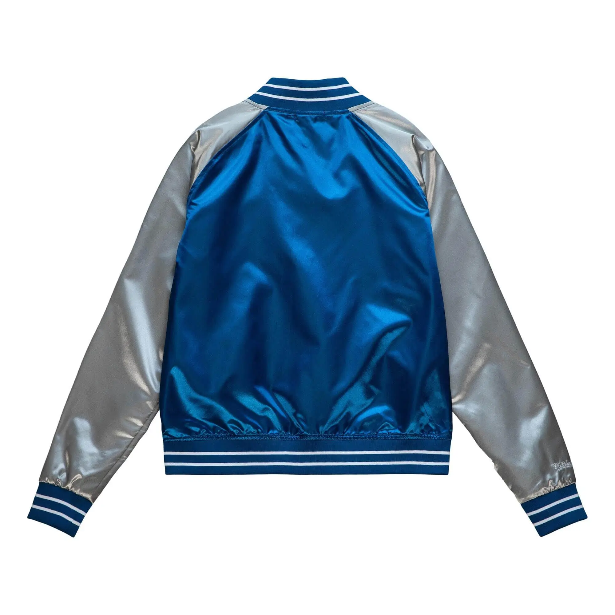 Los Angeles Dodgers Team Legacy 2.0 Full-Snap Satin Varsity Jacket - Image 2