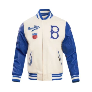Brooklyn Dodgers Retro Classic Men´s Rib Wool Varsity Jacket