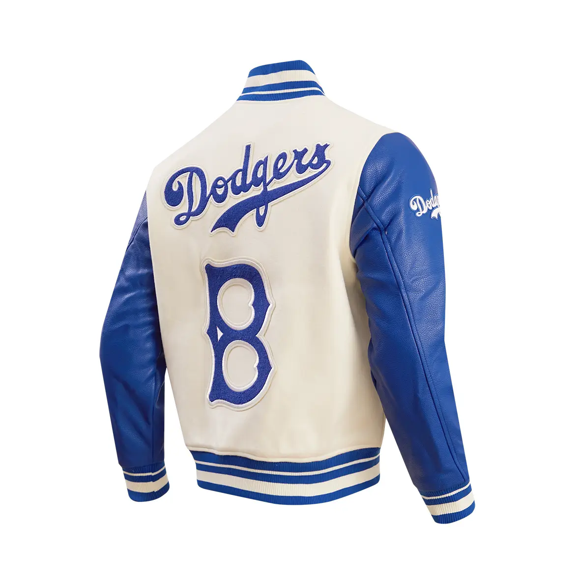 Brooklyn Dodgers Retro Classic Men´s Rib Wool Varsity Jacket - Image 4