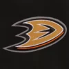 Anaheim Ducks Full Wool One Color Varsity Jacket - Image 4