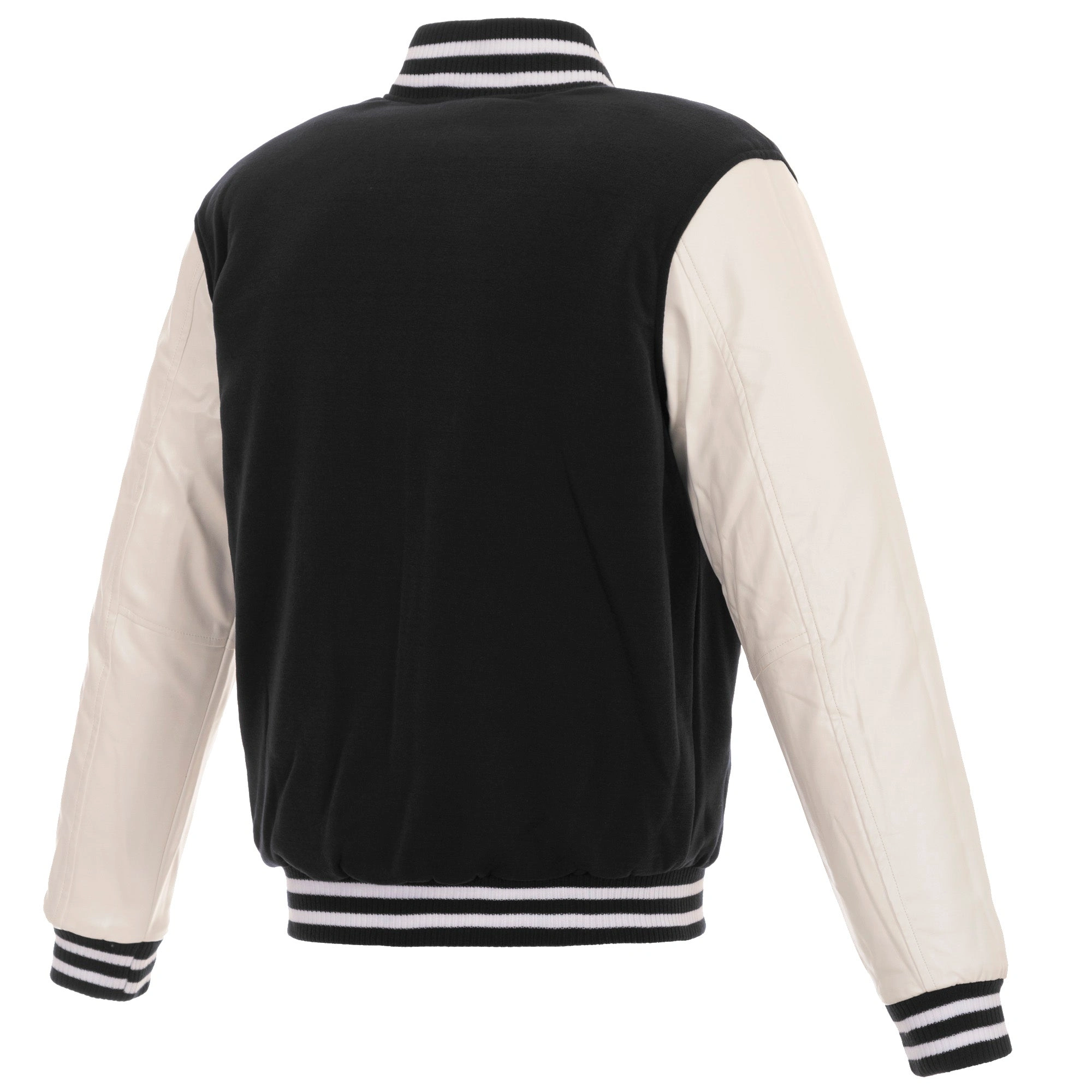 Arizona Coyotes Wool & Leather Reversible Varsity Jacket - Image 2