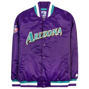 Arizona Diamondbacks Classic Purple Varsity Jacket