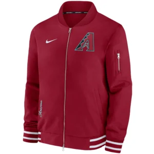 Arizona Diamondbacks Nike Red Bomber Jacket