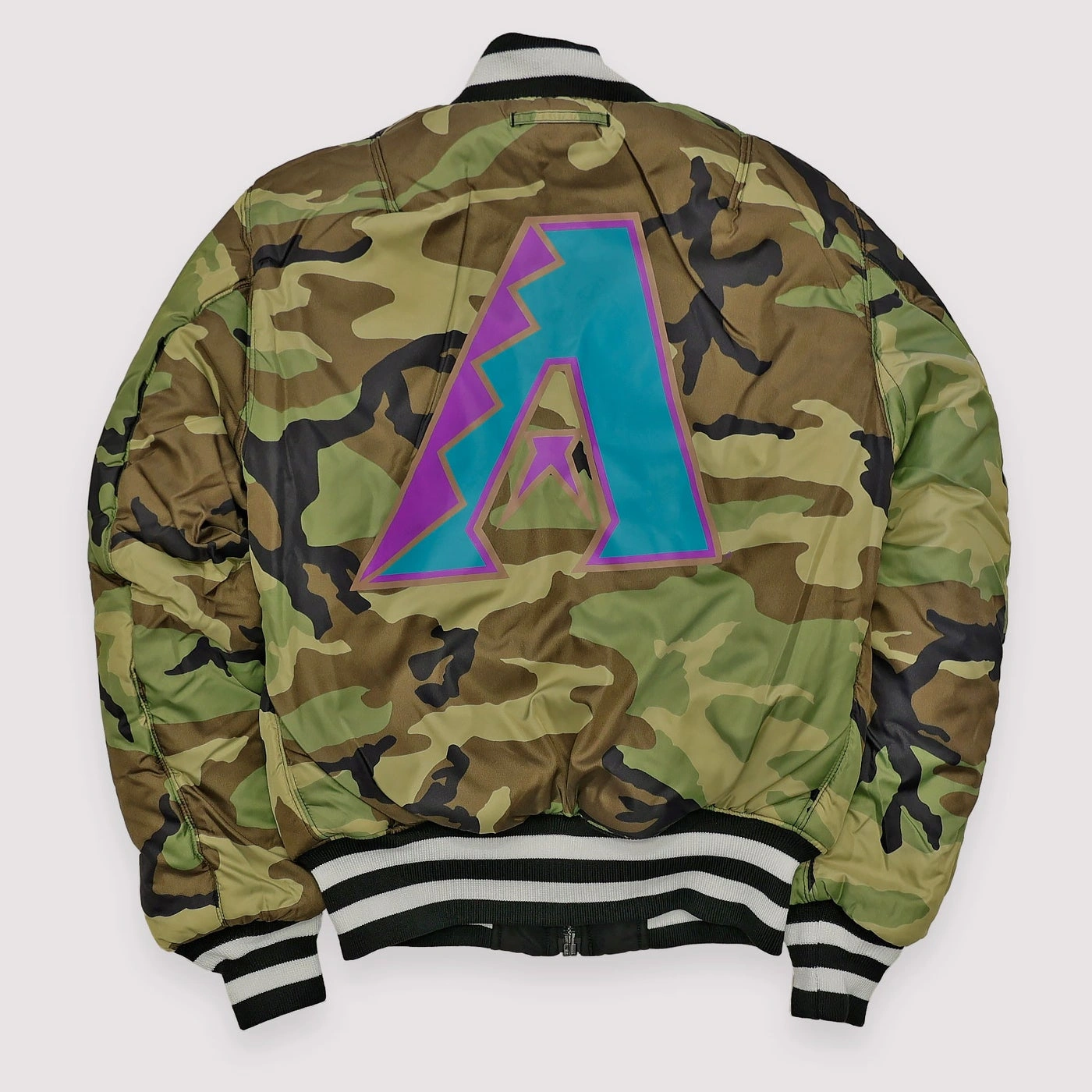 Arizona Diamondbacks MA-1 Reversible Full-Zip Varsity Jacket - Image 4