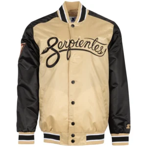 Arizona Diamondbacks Starter Full-Snap Satin Varsity Jacket Gold & Black