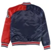 Arizona Diamondbacks Hometown Navy/Red Satin Varsity Jacket - Image 2