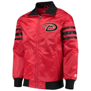 Arizona Diamondbacks Starter The Captain II Red Bomber Jacket