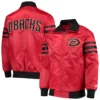 Arizona Diamondbacks The Captain II Red Bomber Jacket - Image 3