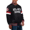 Atlanta Hawks Home Game Varsity Black Jacket