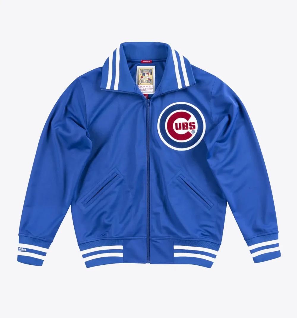 Authentic BP Jacket Heavyweight Full-Zip Chicago Cubs 1982