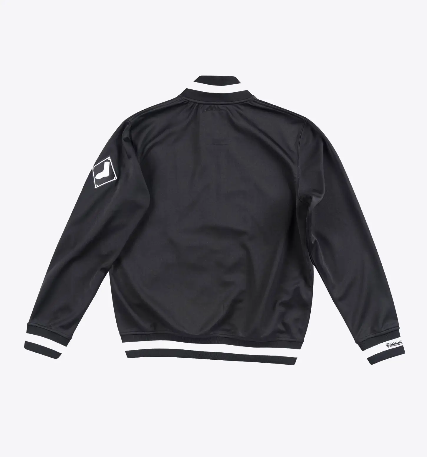 Chicago White Sox Cooperstown Heavyweight 1991 Authentic BP Black Jacket - Image 2