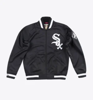 Chicago White Sox Cooperstown Heavyweight 1991 Authentic BP Black Jacket