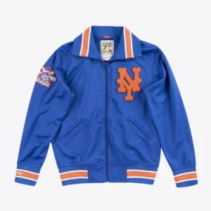 New York Mets Team Legacy 1986 Authentic BP Jacket