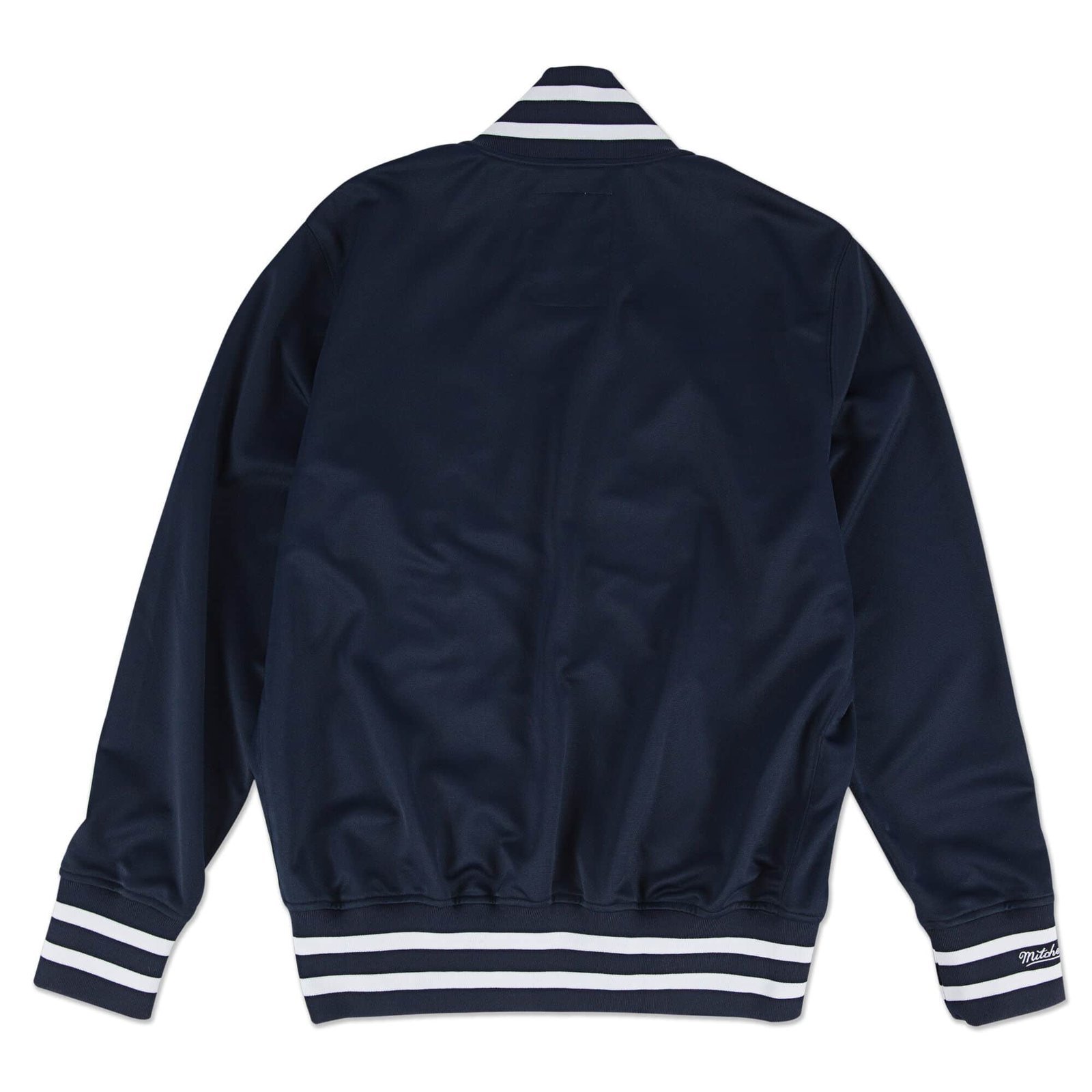 New York Yankees Team Legacy 1988 Authentic BP Satin Navy Jacket - Image 2