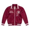 Philadelphia Phillies Heavyweight Full-Zip 1981 Authentic BP Jacket