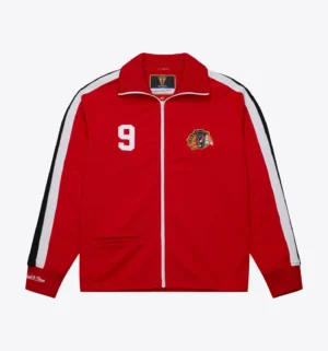 Chicago Blackhawks 1971 Warm Up Red Jacket