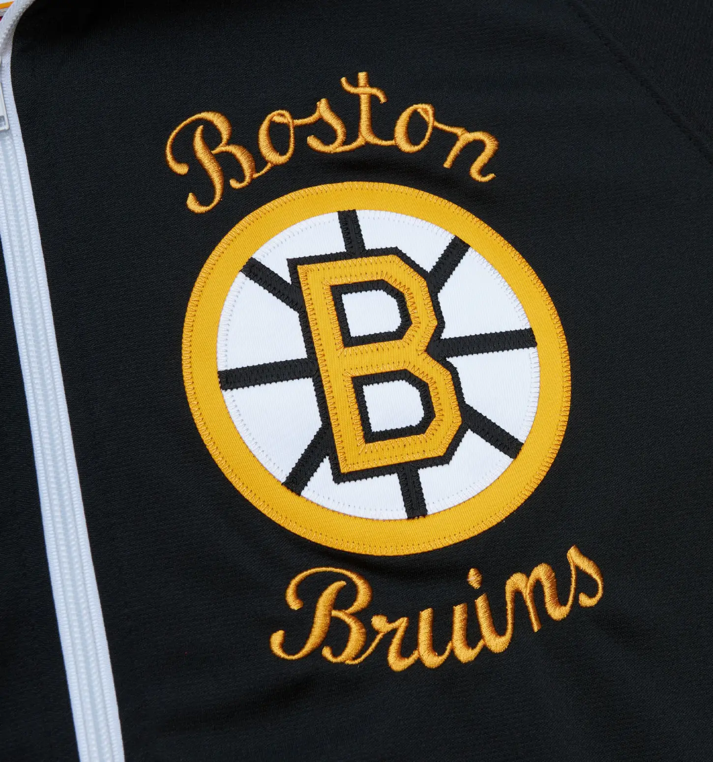 Boston Bruins 1984 Warm Up Satin Jacket - Image 3