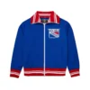 New York Rangers 1977 Warm Up Team Legacy Varsity Jacket