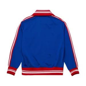 Alternative view of New York Rangers 1977 Warm Up Team Legacy Varsity Jacket