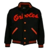 Baltimore Orioles Letterman 1966 Authentic Wool Varsity Jacket