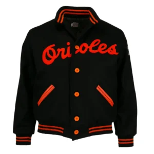 Baltimore Orioles Letterman 1966 Authentic Wool Varsity Jacket