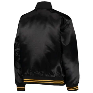 Alternative view of Women's Boston Bruins Gifted Goalie Satin Varsity Jacket