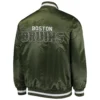 Boston Bruins Locker Room Satin Varsity Jacket - Image 3
