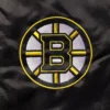 Boston Bruins The Leader Satin Varsity Jacket - Image 3
