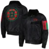 Boston Bruins History Month Black Varsity Jacket - Image 3