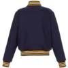 Buffalo Sabres One Color Full Wool Varsity Jacket - Image 2