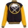 Buffalo Sabres Two Tone Full Wool Varsity Jacket - Image 2